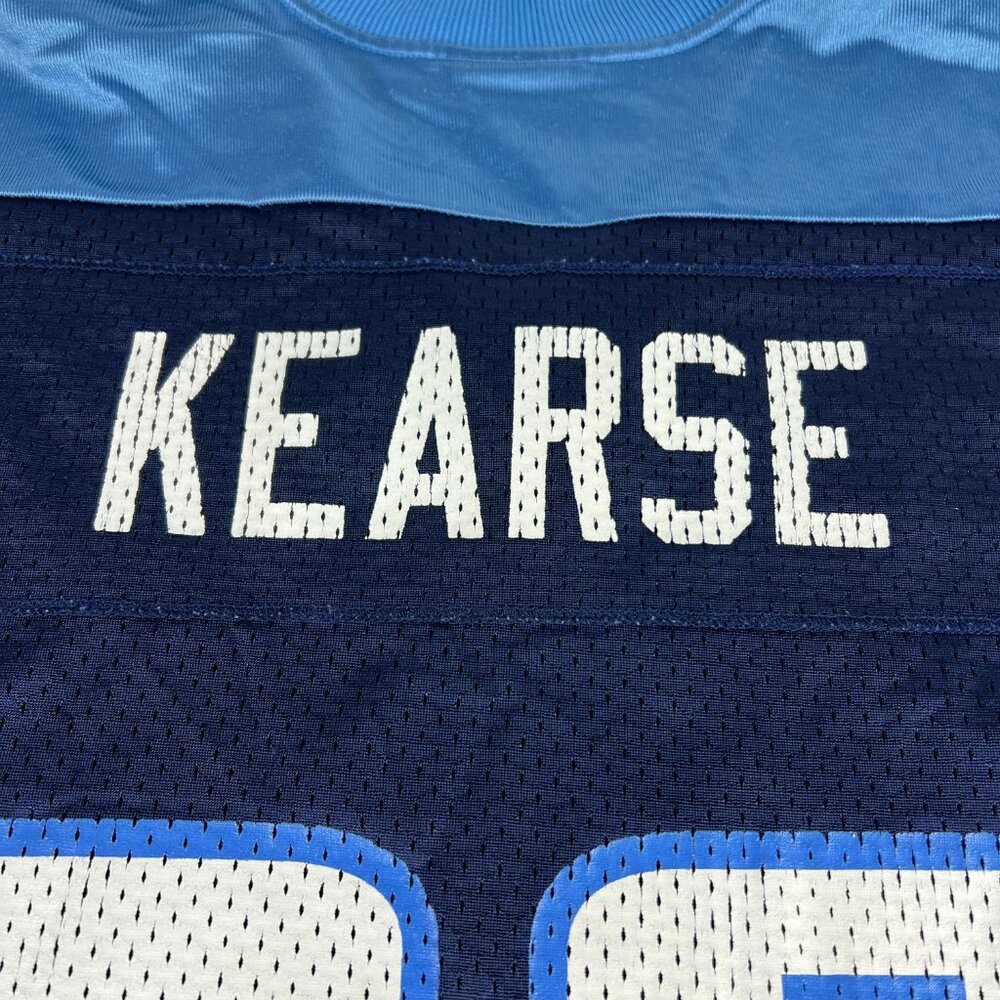 Y2K Reebok Tennessee Titans Jevon Kearse Football Jersey Extra Extra Large Blue - Picture 11 of 15